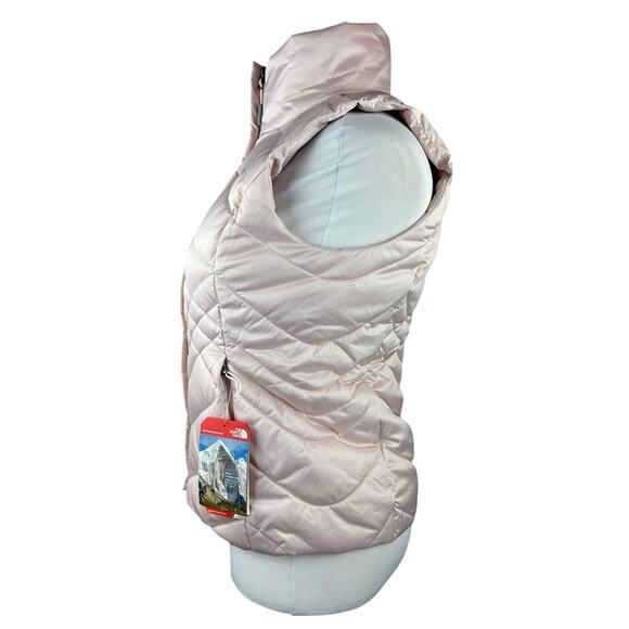 NWT The North Face Aconcagua Vest Purdy Pink Goose Down Full Zip Women's Medium - Picture 5 of 16